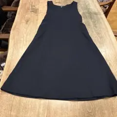 美品UNIQLO ブラッシュドジャージーワンピースMサイズ