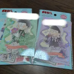 おそ松さん　キャンドゥ　100均　メモ松　ホログラムカード　チョロ松　一松