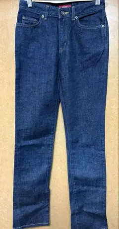 SOMETHING ダークブルースリムフィットデニム