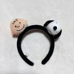 最終価格！【美品】USJ チャーリー・ブラウン スヌーピー カチューシャ ユニバ