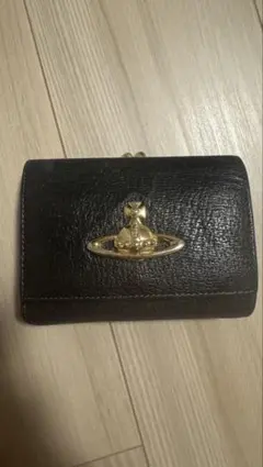 Vivienne Westwood 二つ折り財布 がま口 ブラックのサムネイル