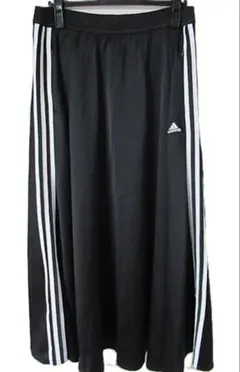 adidas ロングスカート ブラック