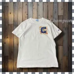 Champion チャンピオン CロゴプリントTシャツL
