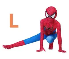 【L】ハロウィン スパイダーマン 仮装 キッズ 3D立体プリント コスチューム