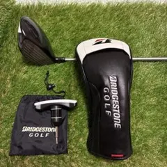BRIDGESTONE GOLF ドライバー ヘッドカバー 調整レンチ付き