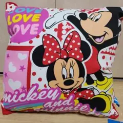 ミッキー&ミニー　ディズニークッション