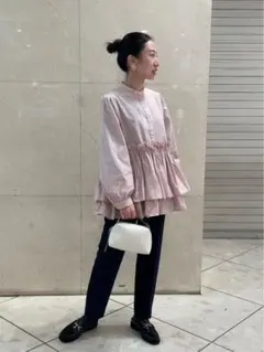 united arrows ユナイテッドアローズ　Pタフタレディブラウス　ピンク UNITED ARROWS P タフタ レディ ブラウス ピンク - メルカリ