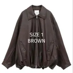 CLANE FAKE LEATHER BALLOON JACKET - メルカリ
