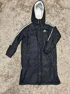 アディダス ベンチコート 裏ボア 150㎝
