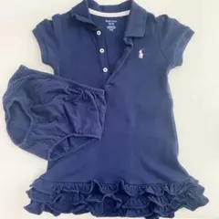 【美品】ラルフローレン　ワンピース　女の子Ralph Lauren 85cmのサムネイル