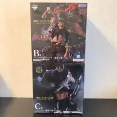 【新品・未開封】一番くじ　ワンピースEX B賞ティーチ　C賞スモーカーのサムネイル