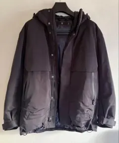 UNIQLO+J ハイブリッドダウンオーバーサイズパーカ Mサイズ ブラック