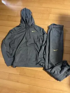 Nike Dri-FIT ドローコードグレー ジャージ上下セット M