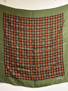 【チキチキ様ご専用】【美品】GIVENCHY チェック柄　絹スカーフ　ストール