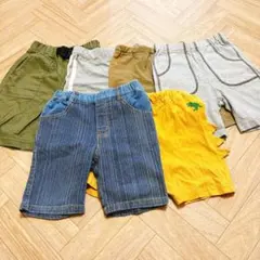 ベビー服 ハーフパンツ 6点セット 90cm