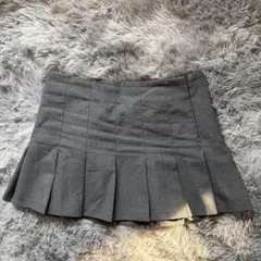 ZARA グレー プリーツスカート M