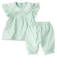 アカチャンホンポ [ベビー]なりきり半袖パジャマ　プリンセス　グリーン