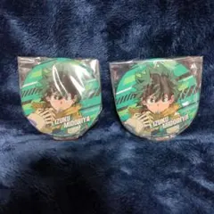 僕のヒーローアカデミア 緑谷出久 缶バッジ2個セット