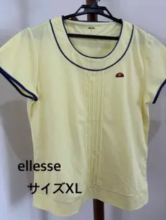 ellesse イエロー Tシャツ XL テニス スポーツ