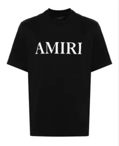 Y*u様 AMIRI Tシャツ ブラック ロゴプリント 新品タグ付き - メルカリ