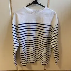 ストライプデザイン 長袖Tシャツ　Mサイズ