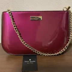 ☆開店セール☆ 新品未使用 美品 ケイトスペード レザー リリーチェーンバッグ②