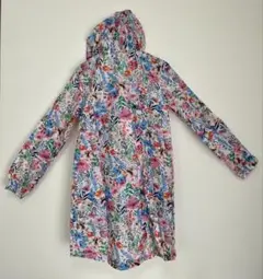 【未使用新品】JOULES 花柄レインコート 9-10Y 134-140cm