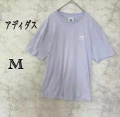adidas アディダス オリジナルス Tシャツ M ライトパープル トフォイル
