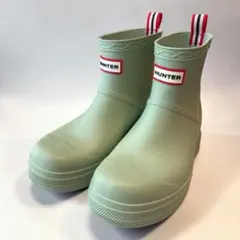 Hunter ハンター レインブーツ ライトグリーン 24.5cm　UK6