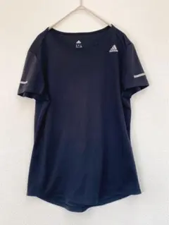 adidas climalite 吸汗速乾 スポーツTシャツ 黒 ジム Mサイズ