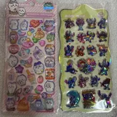 ちいかわスティッチ立体シール2枚