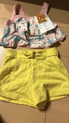 UVカット セパレート水着110 送料込み 新品未使用‼️値下げコメントスルー‼️