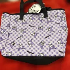 クロミ　KUROMI サンリオ トートバッグ 紫