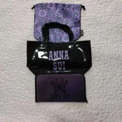 ANNA SUI トートバッグ 、カード入れ 2点セットのサムネイル