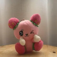 【美品】ポップンベリーフレンズ　ベリーナ キーリング　SANRIO バンダイのサムネイル