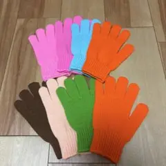 カラー手袋　8個セット