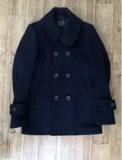 トゥモローランド（BLUE WORK）Pコート　黒　美品