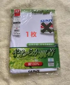 グンゼ 半ズボン下 前あき やわらか肌着 綿100％ 1枚 M