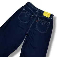 Levi's Red 黄色パッチ ハイライズテーパードレッグ 黒 Ｌサイズ相当のサムネイル