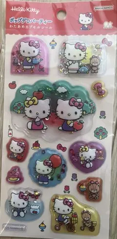 M*グ様 サンリオ　ハローキティ　ポップデコパーティー　わたあめカプセルシール