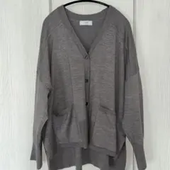 SLOBE iENA グレー カーディガン