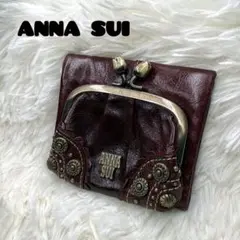 2026年最新】Anna Sui カラー：レッド系 レディース 三つ折り財布の