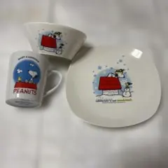 大バーゲン再再再値下2000円SNOOPY PEANUTS 食器セットのサムネイル