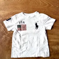 Polo Ralph Lauren ホワイトTシャツ 90