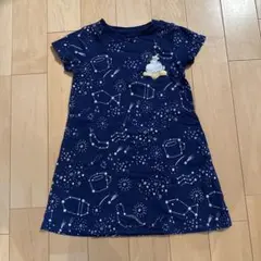 graniph すみっこぐらし星座柄 ワンピース 110cm