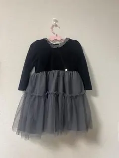 petit main チュールワンピ 90cm