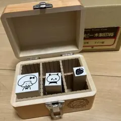 SNOOPY PEANUTS 木製リングケース 指輪入れ スヌーピー ペアセット