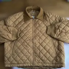 美品】GUESS ボンバージャケット ベロア ベルベット キルティング 