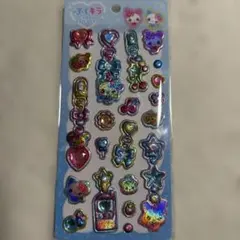 【meちゃん様専用】ぷくキラシール　まじかるみゅーちゃん　ふわふわらびちゃん