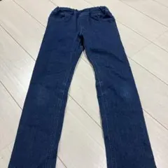 RUGGED WORKS デニム　ジーパン 濃厚　ウエストゴム　キッズ　140㎝